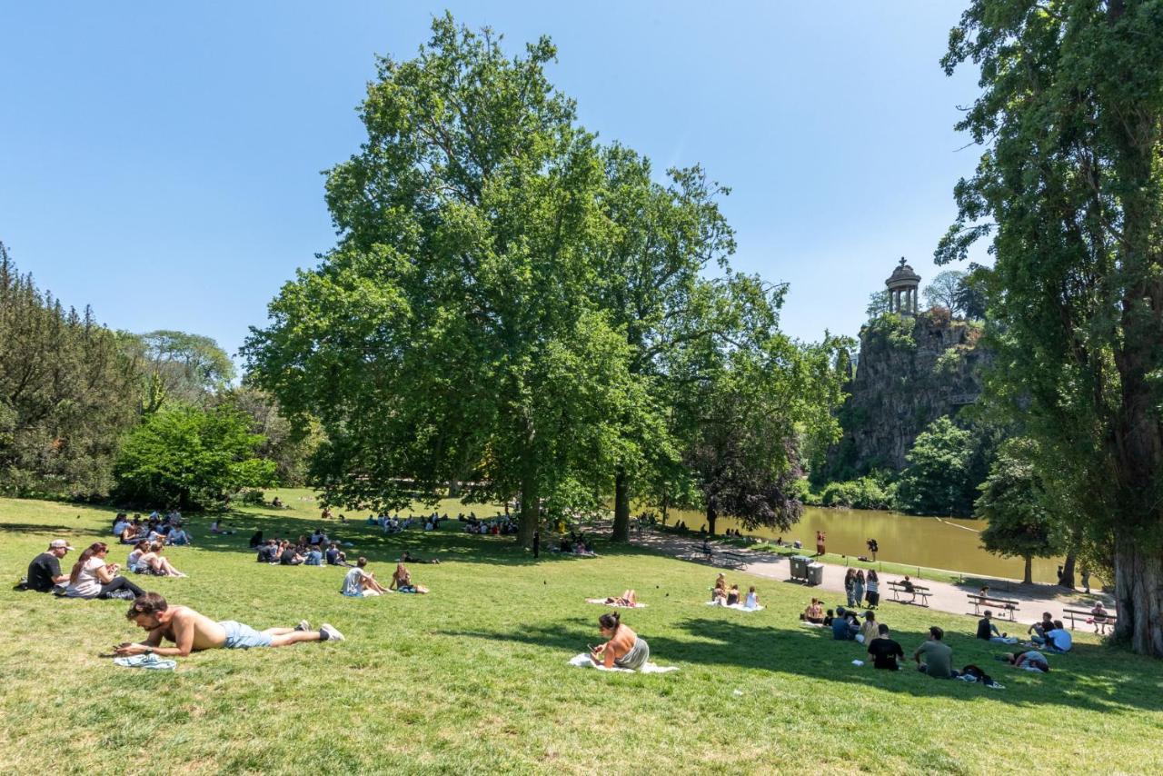 Nets Inn Apartments - Buttes Chaumont C Paryż Zewnętrze zdjęcie
